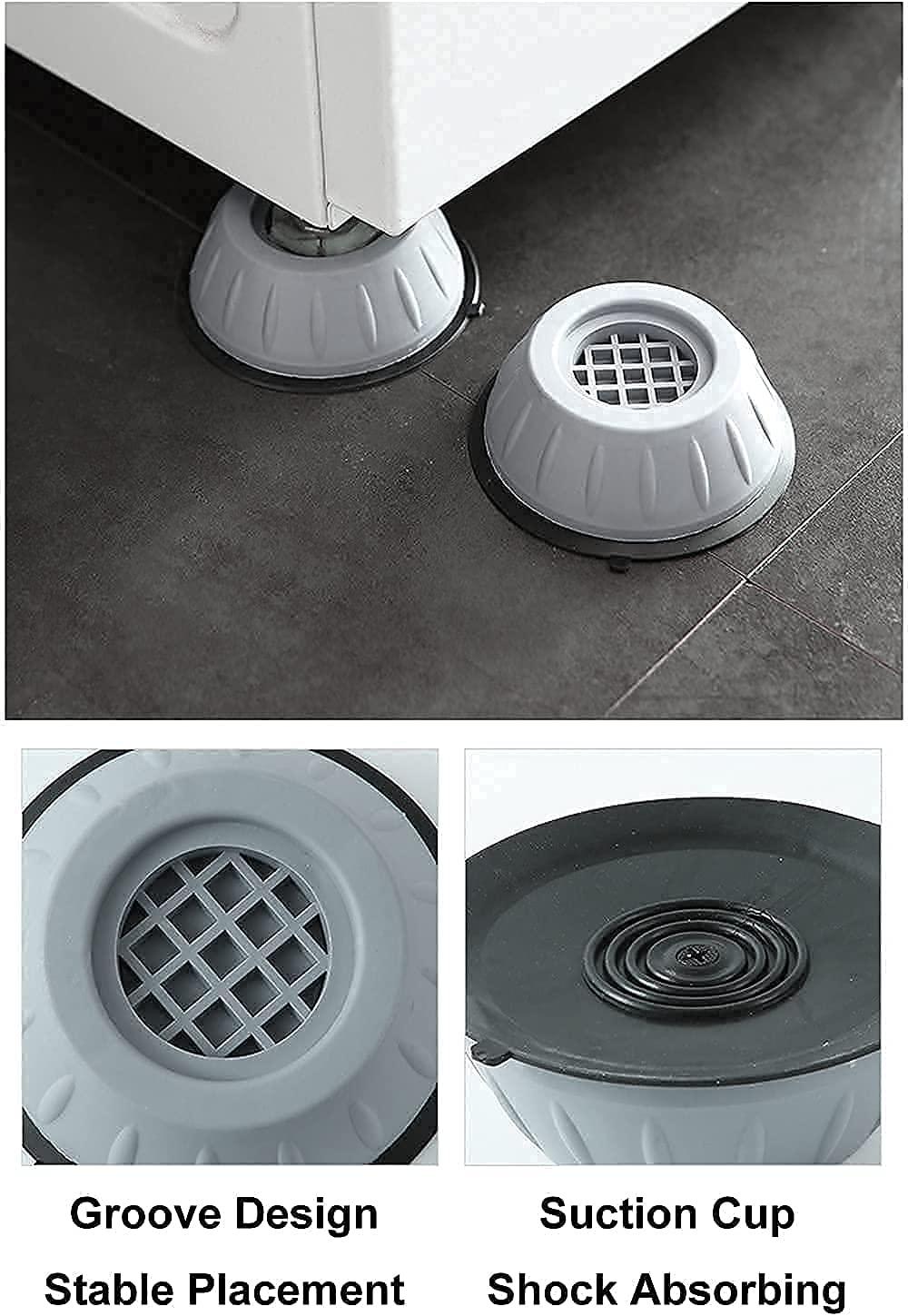 Anti vibration Pads For Washing Machine - 4 Pcs